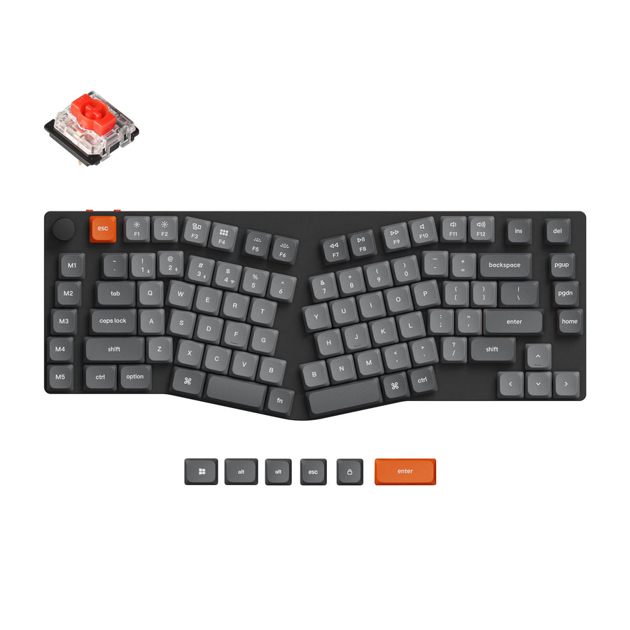 Keychron K15 Max (Alice Layout) QMK Wireless Custom Mechanical Keyboard