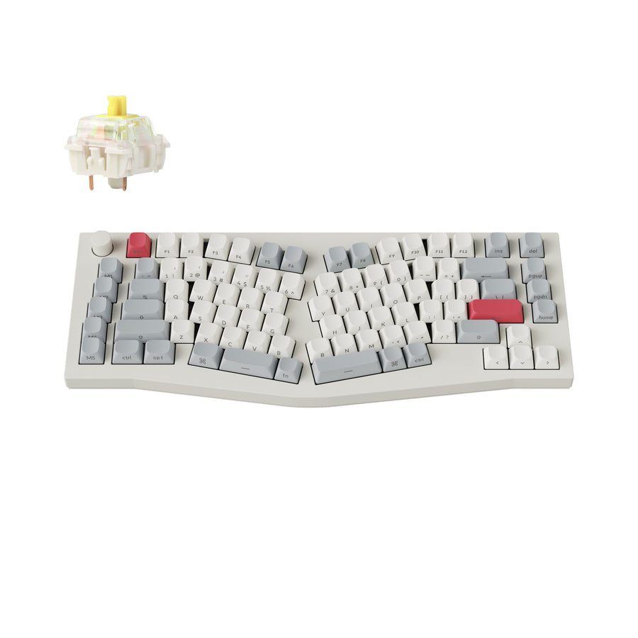 Keychron Q10 Max (Alice Layout) QMK/VIA Wireless Custom Mechanical Keyboard (US ANSI Layout)