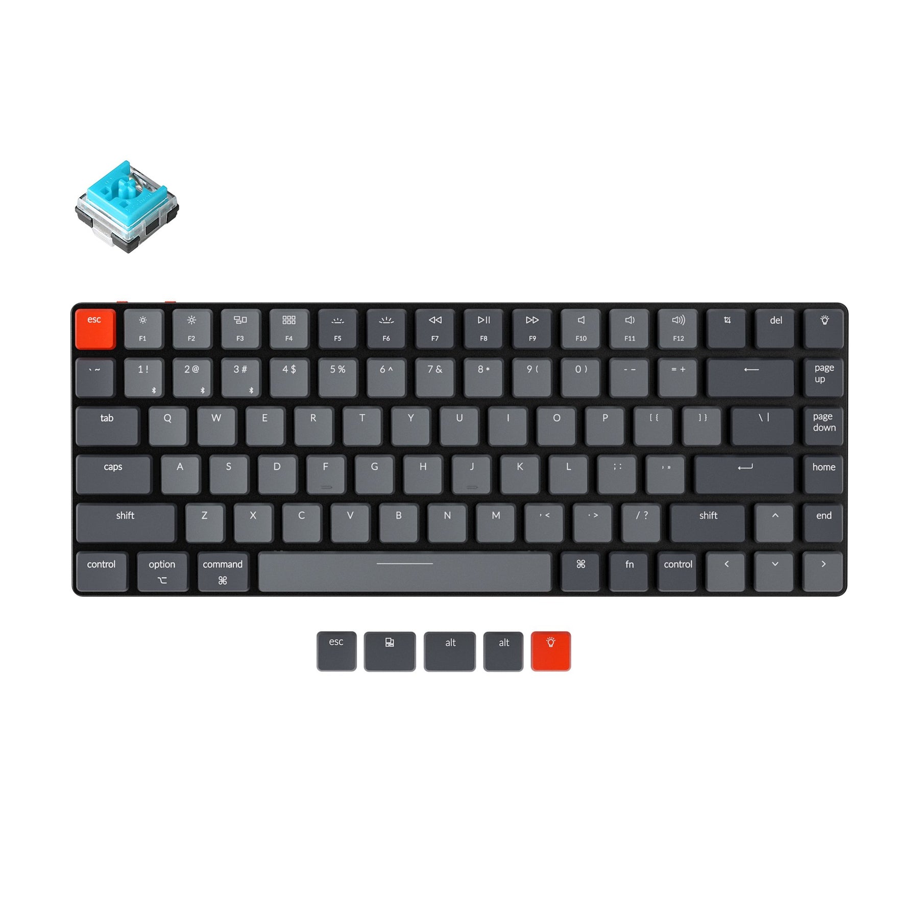 Keychron K3 Ultra-slim Wireless Mechanical Keyboard (US ANSI Layout)  -Version 2