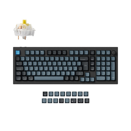 Keychron Q5 Pro QMK/VIA Wireless Custom Mechanical Keyboard ISO Layout Collection